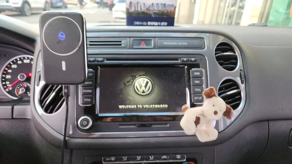 Volkswagen Tiguan dash cam installation result