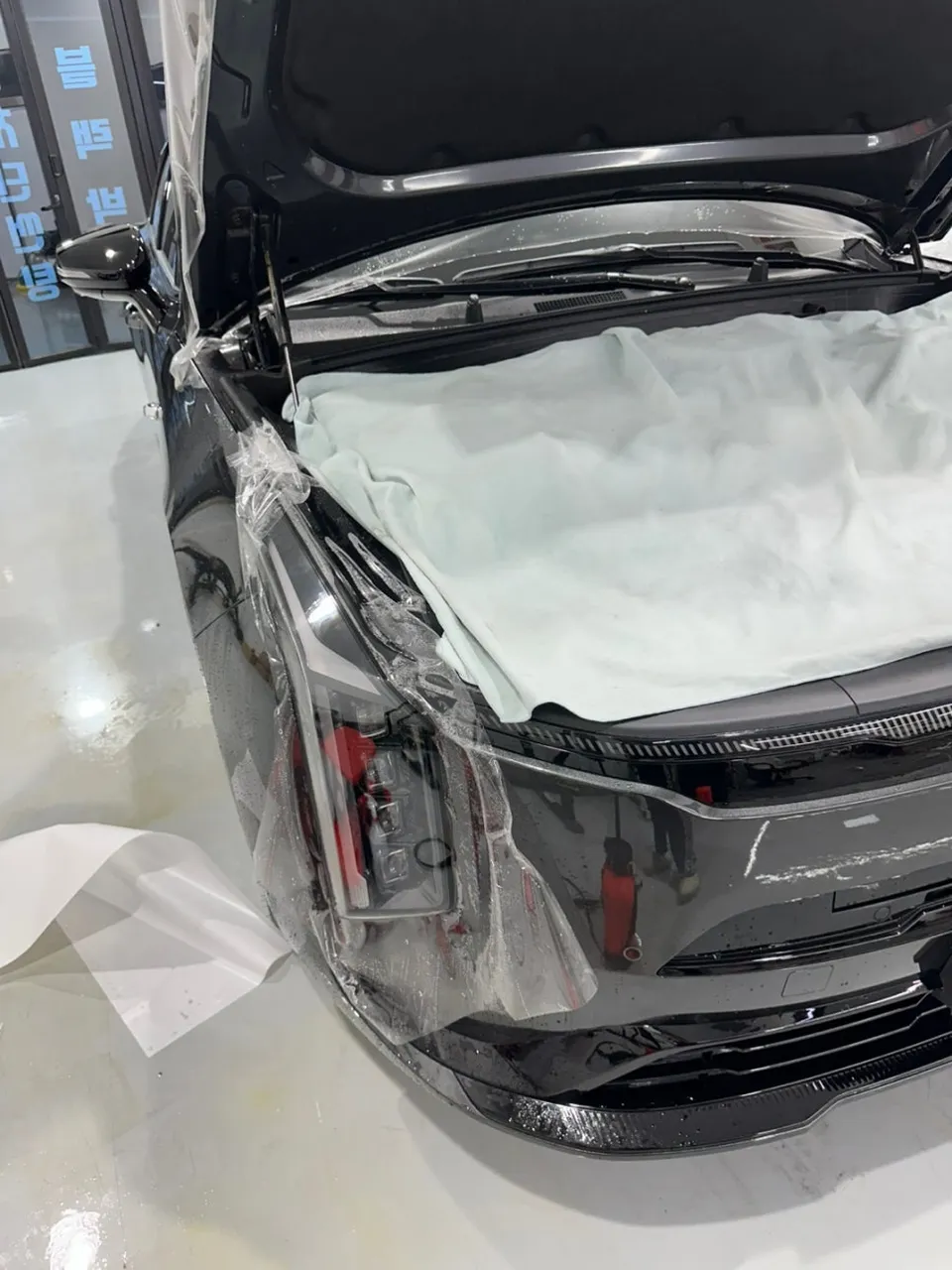 Kia K8のPPF施工事例|費用目安と仕上がり 施工写真 2-3