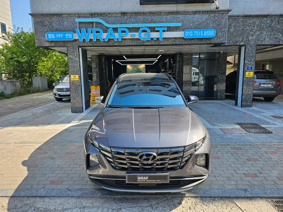 Hyundai Tucson NX4のカーフィルム施工事例|費用目安・仕上がり 施工写真 4-2