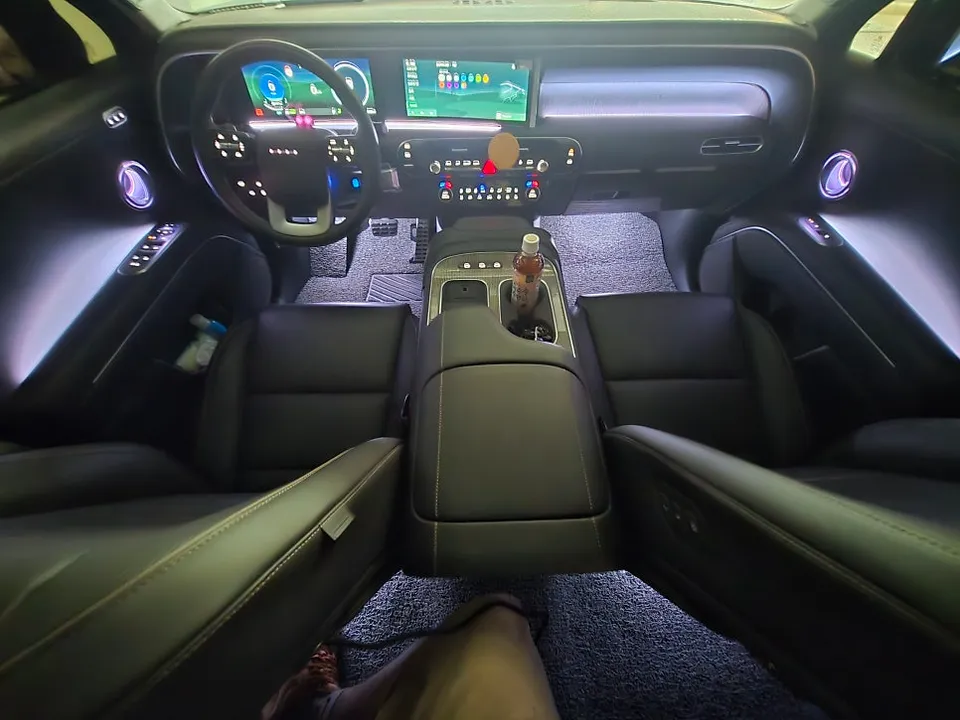 Hyundai Palisade LX3 Ambient Lighting Upgrade - Enhanced Interior After