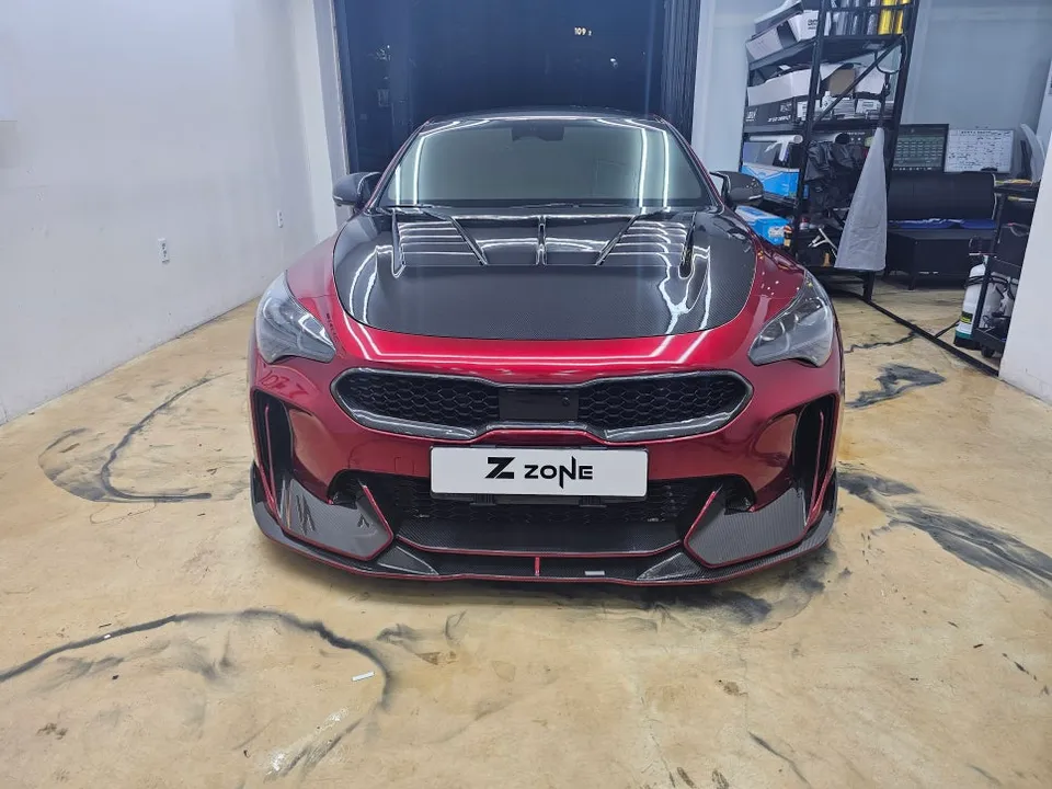 Kia Stinger PPF施工事例|費用目安と仕上がり 施工写真 3-1