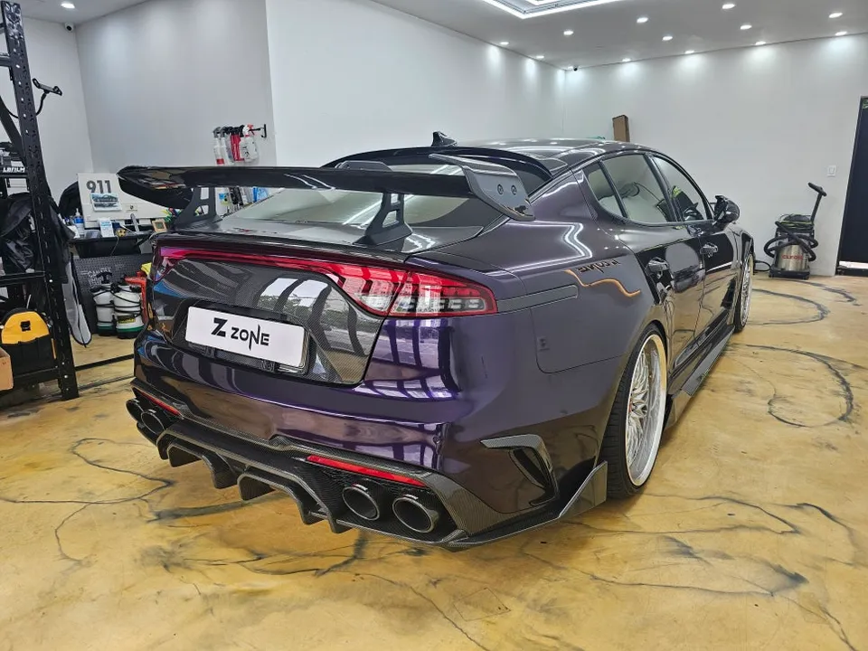 Kia Stinger PPF施工事例|費用目安と仕上がり 施工写真 3-2