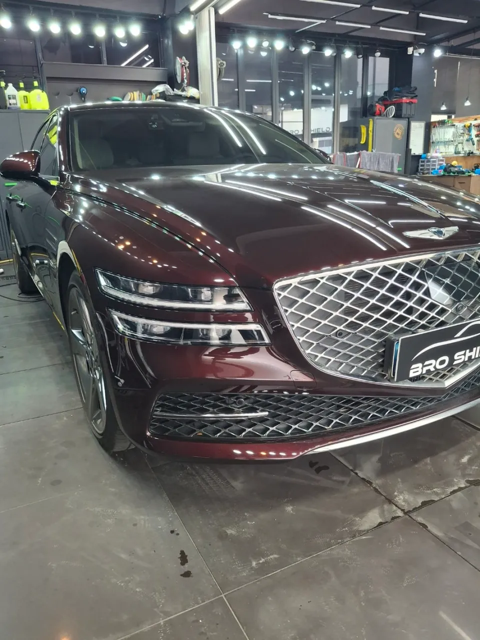 Genesis G80 Paint Correction & Glass Coating Review photo 2