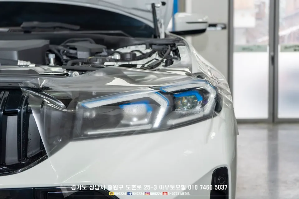 BMW 3 Series G20 カーフィルム施工事例|費用目安・仕上がり 施工写真 2-2
