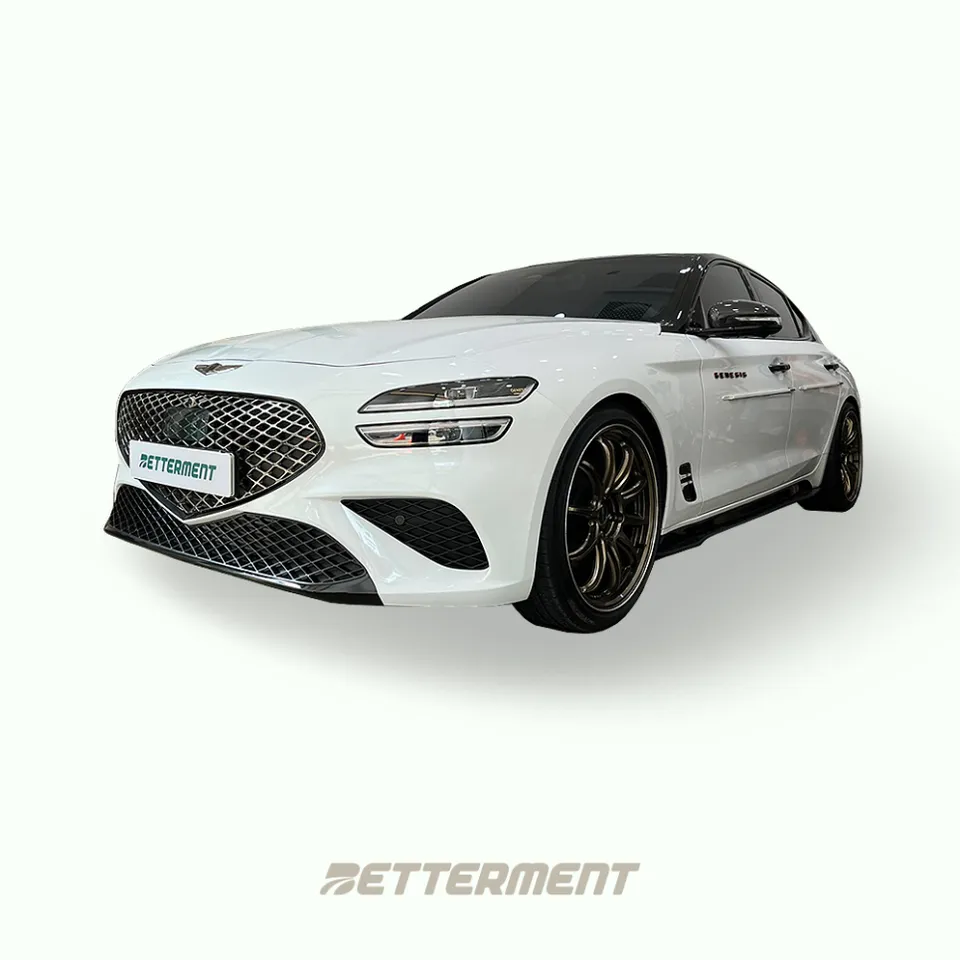 Genesis G70 Vinyl Wrap Review: Gloss Black Two-Tone & Chrome Dele
