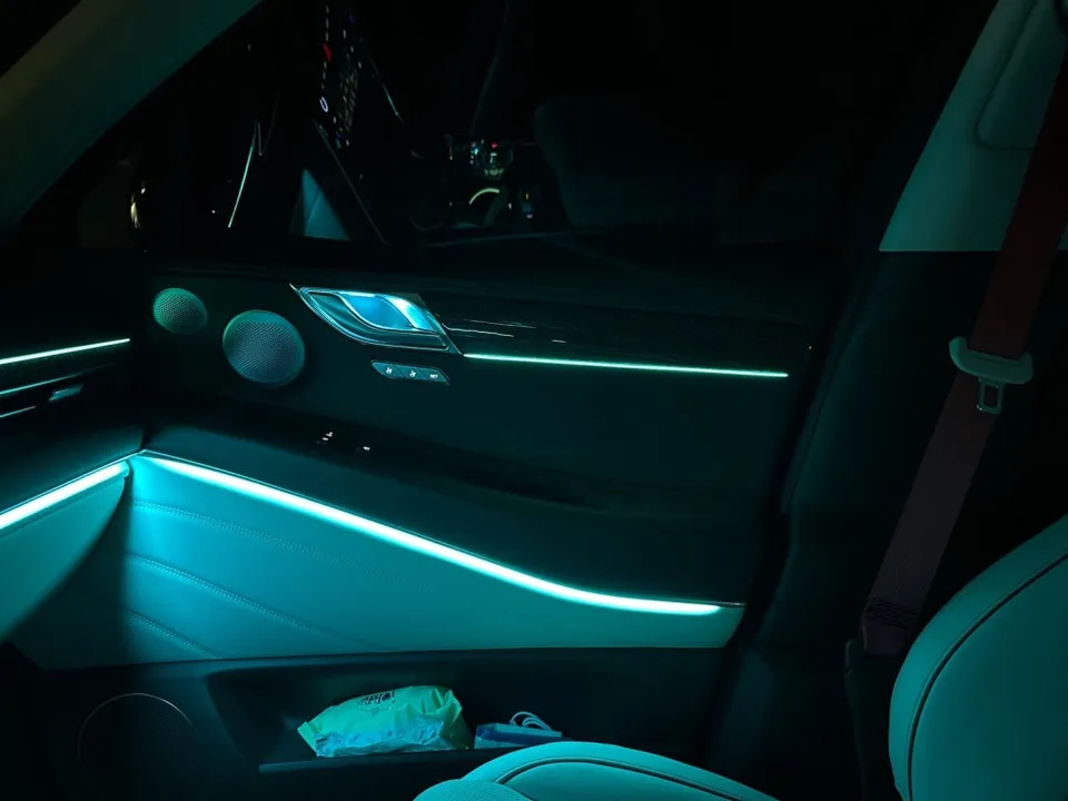 Genesis GV80 Coupe Ambient Lighting Review: Cost & Results photo 2