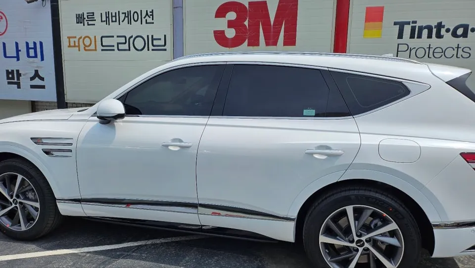 Genesis GV80 PPF施工事例｜韓国での実例紹介 施工写真 3-1