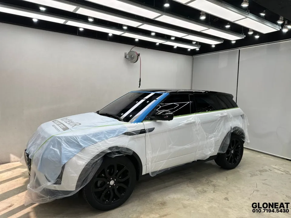 Land Rover Evoqueのカーフィルム施工事例|費用目安・仕上がり 施工写真 2-2