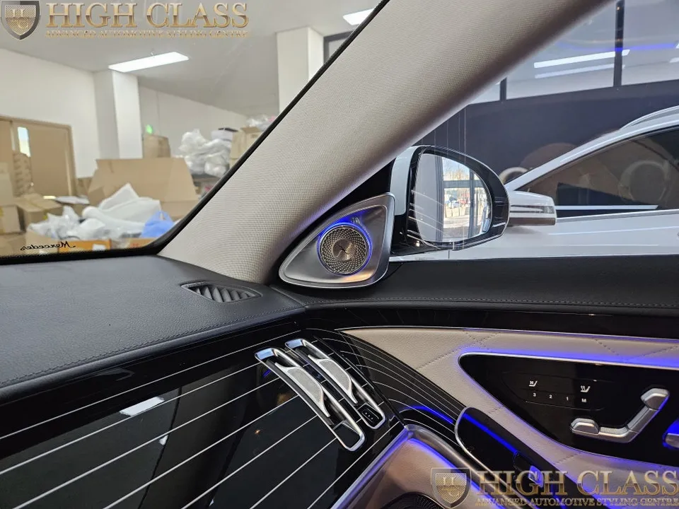 Mercedes-Benz S-Class W223のカーオーディオ施工事例 施工写真 6
