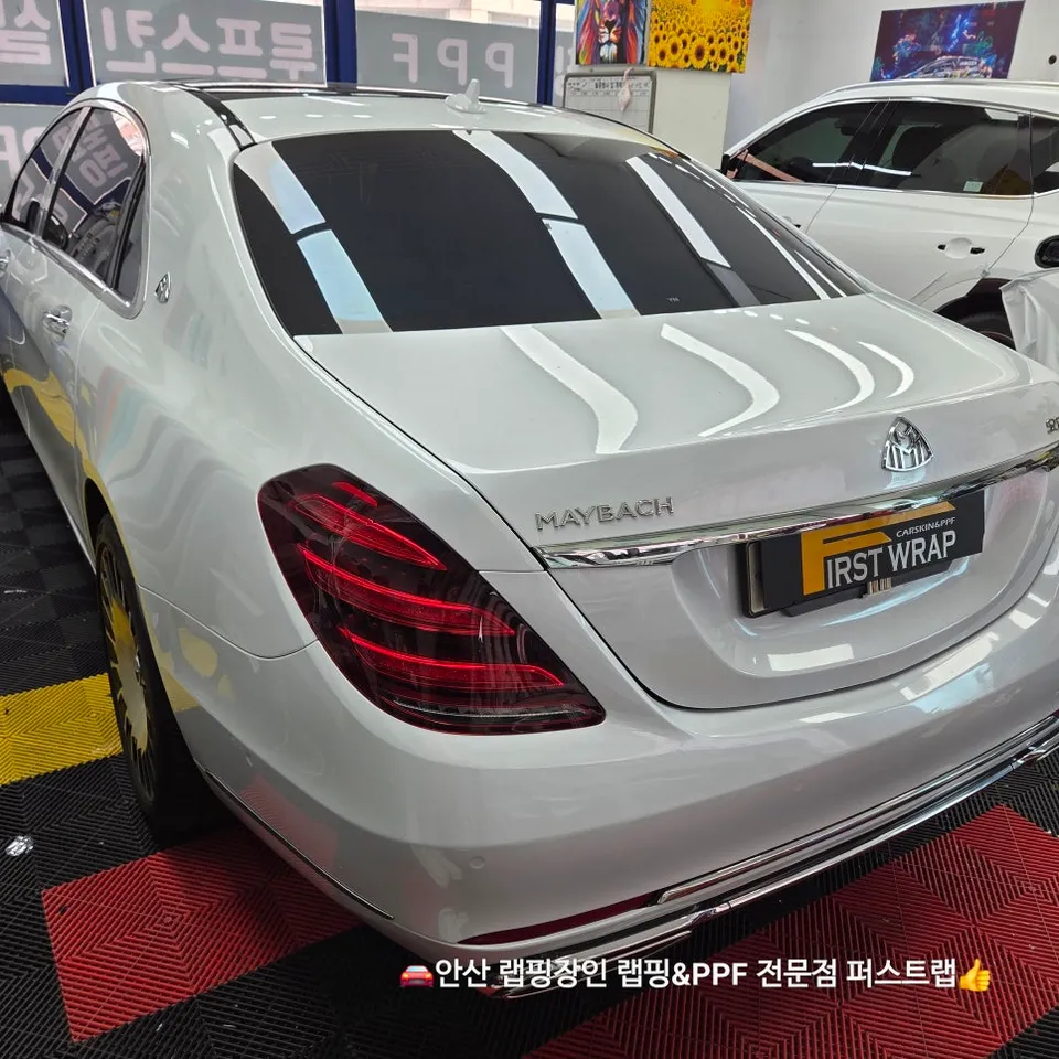 Mercedes-Benz Maybachのカーラッピング事例｜費用目安・仕上がり 施工写真 1-2