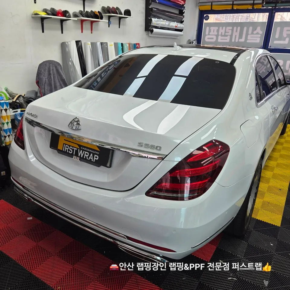Mercedes-Benz Maybachのカーラッピング事例｜費用目安・仕上がり 施工写真 2-2
