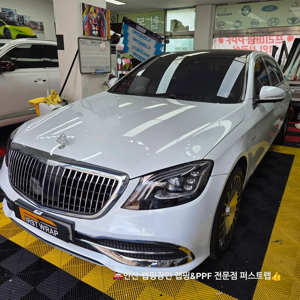 Mercedes-Benz Maybachのカーラッピング事例｜費用目安・仕上がり 施工写真 1-3