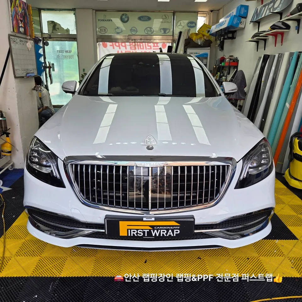 Mercedes-Benz Maybachのカーラッピング事例｜費用目安・仕上がり 施工写真 2-3
