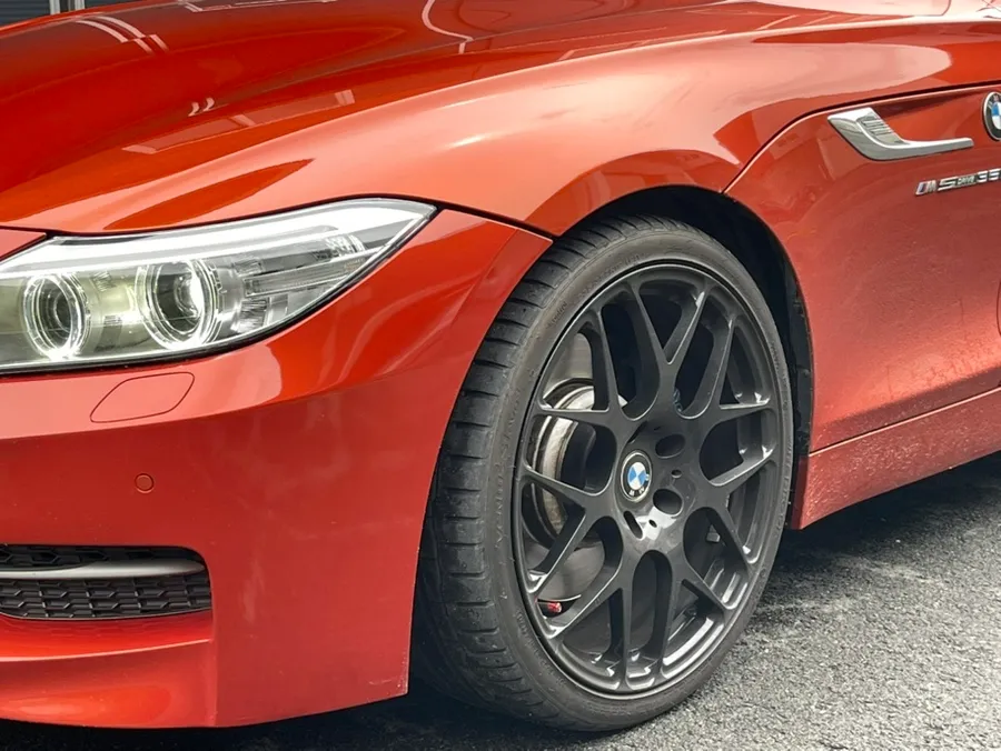 BMW Z4 wheel repair - BMW Z4 Wheel Repair & Painting Review - Stunning Gunmetal Finish photo 4