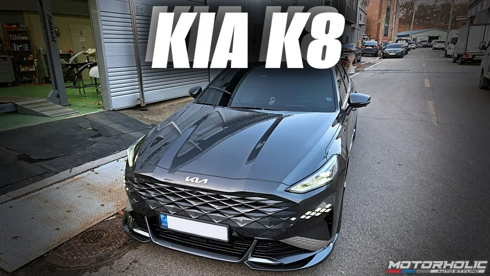 Kia K8 Body Kit Tuning: Enhancing Style with Spoilers & Glass Win photo 1