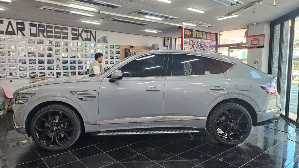Genesis GV80 Coupe PPF施工事例|費用目安と仕上がり 写真