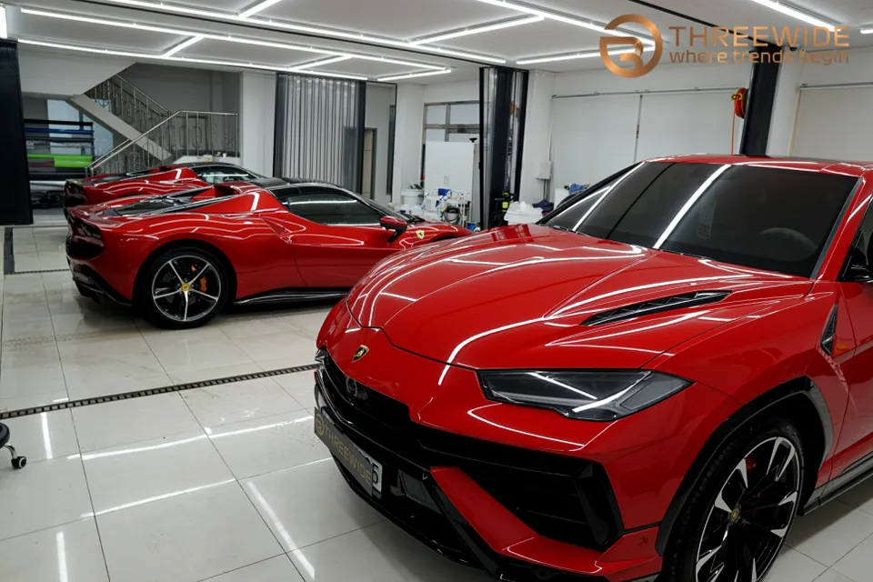Lamborghini Urus PPF施工事例|韓国での実例紹介 施工写真 2-1