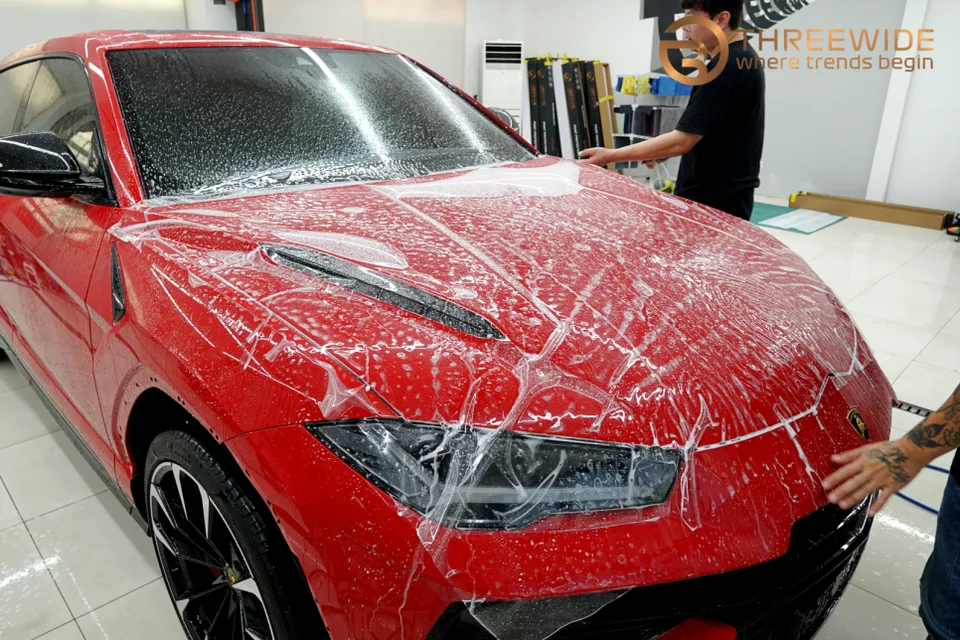 Lamborghini Urus PPF施工事例|韓国での実例紹介 施工写真 3-1