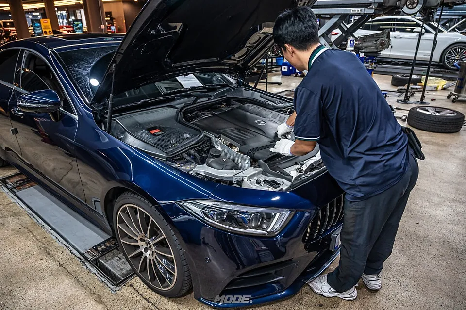 Mercedes-Benz CLS exhaust upgrade - Mercedes-Benz CLS Performance Upgrade Review photo 5