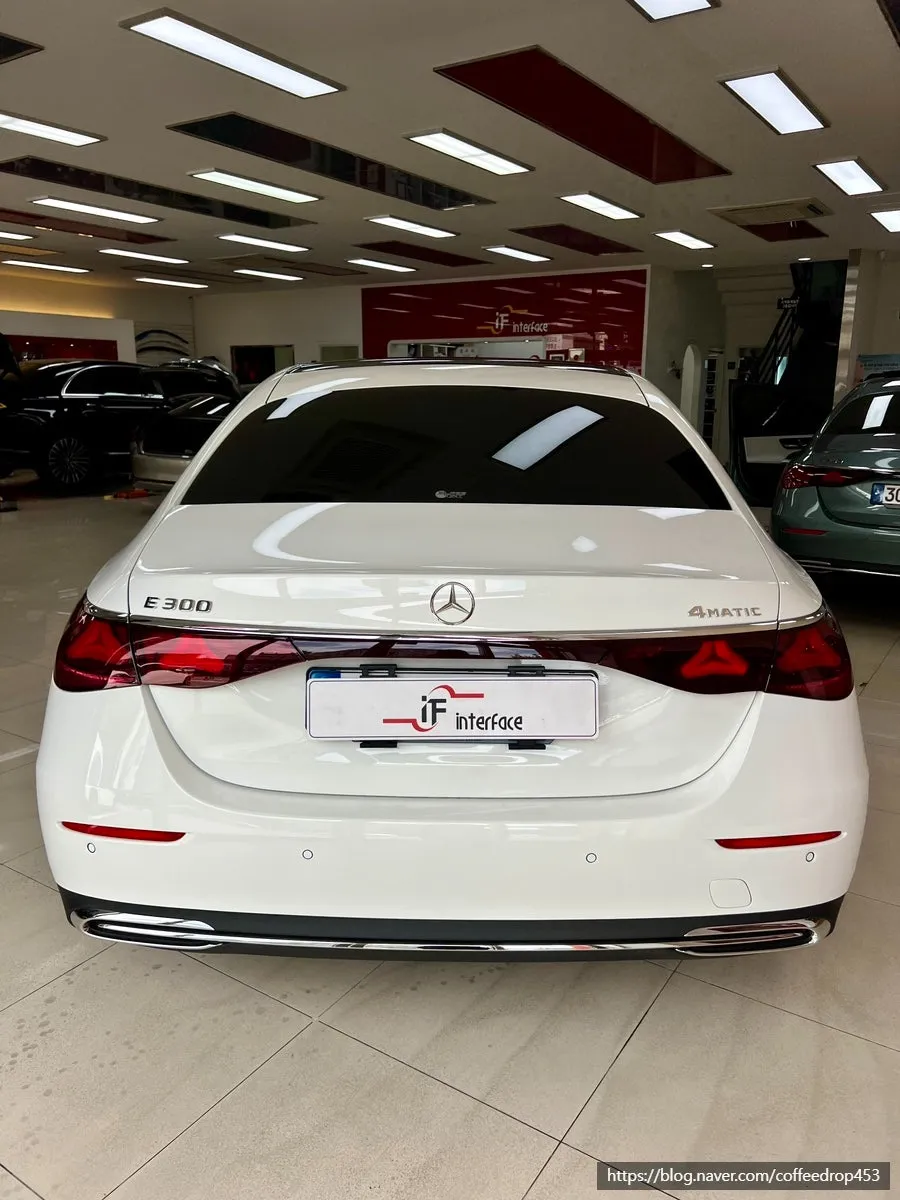 Mercedes-Benz E200 W213 interior customization installation result
