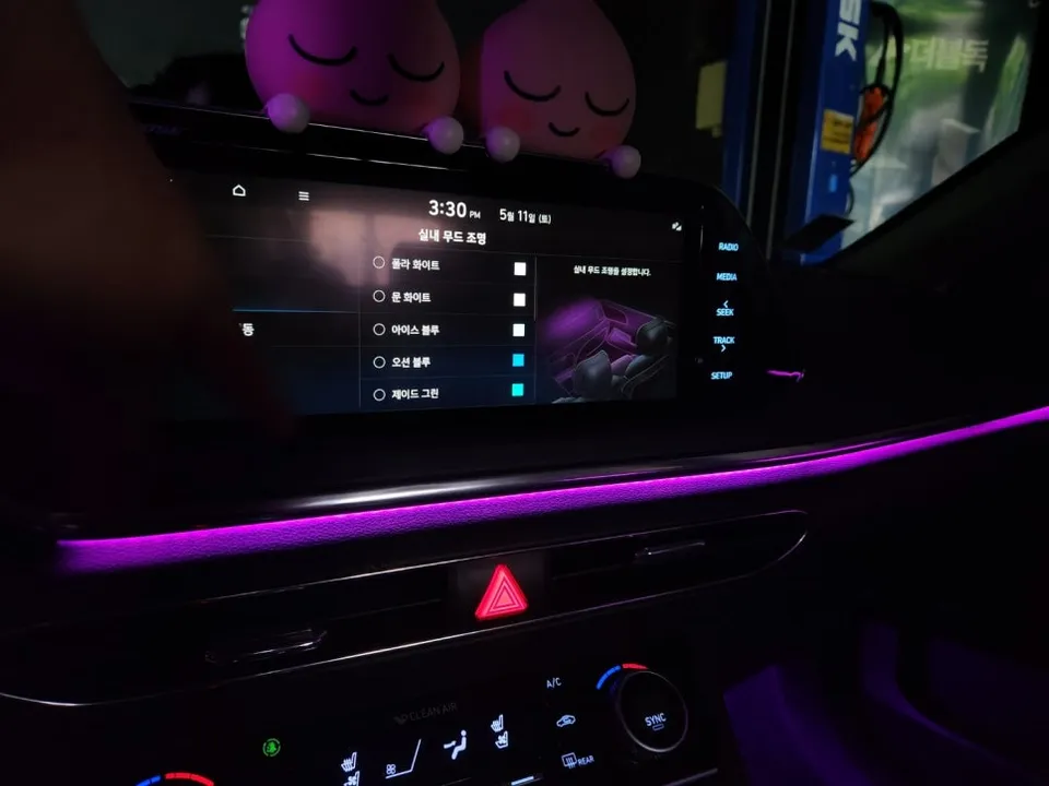 Hyundai Sonata ambient lighting - Hyundai Sonata Ambient Lighting Review - Cost & Results photo 4