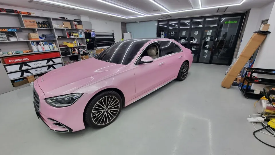 Mercedes-Benz S-Class W223 vinyl wrap - Mercedes-Benz S-Class W223 Vinyl Wrap Review: Cost & Results photo 3