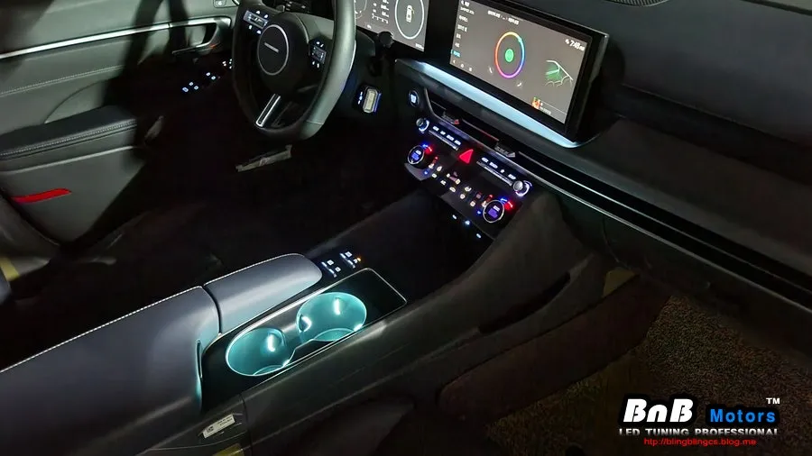 Hyundai Sonata DN8 ambient lighting - Hyundai Sonata Ambient Lighting Review — Enhanced Interior Mood photo 3