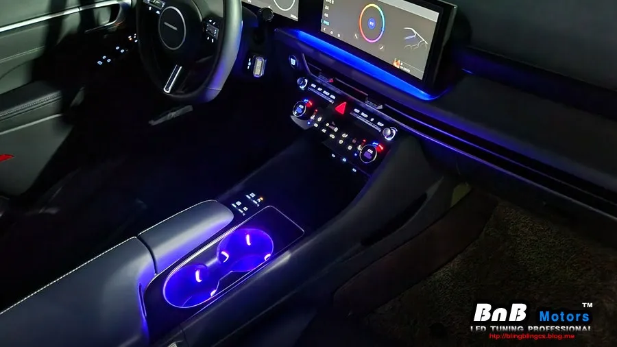 Hyundai Sonata DN8 ambient lighting - Hyundai Sonata Ambient Lighting Review — Enhanced Interior Mood photo 4