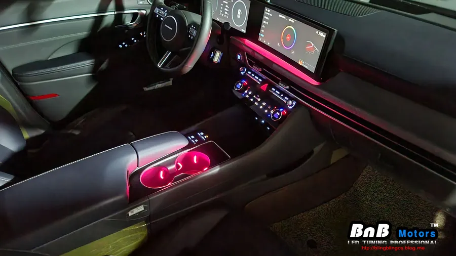 Hyundai Sonata DN8 ambient lighting - Hyundai Sonata Ambient Lighting Review — Enhanced Interior Mood photo 5