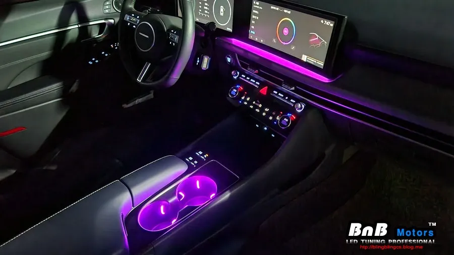Hyundai Sonata DN8 ambient lighting - Hyundai Sonata Ambient Lighting Review — Enhanced Interior Mood photo 6