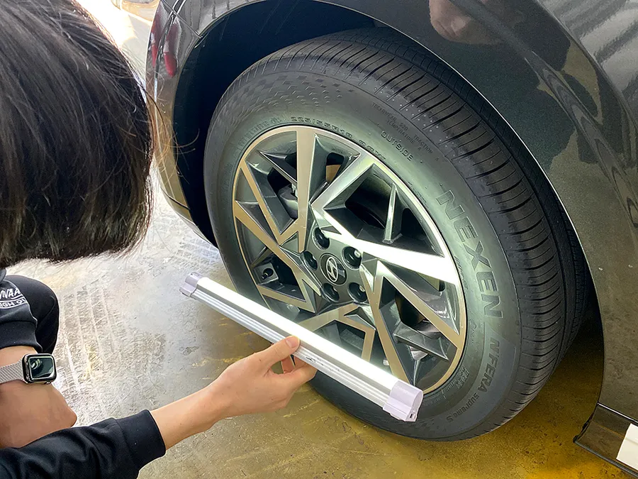 Hyundai Grandeur GN7のカーフィルム施工事例｜費用目安・仕上がり 施工写真 1-2