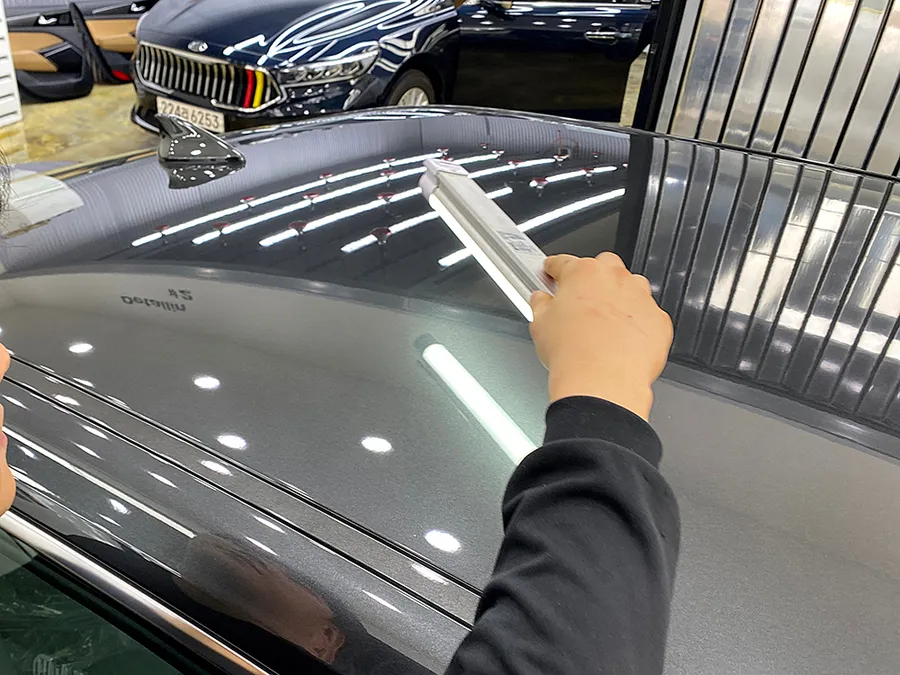 Hyundai Grandeur GN7のカーフィルム施工事例｜費用目安・仕上がり 施工写真 2-3