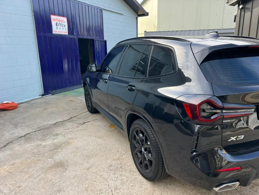 BMW X3のホイールリペア・塗装事例 写真