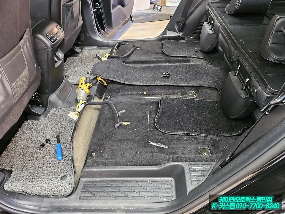 Hyundai Palisade interior customization - Hyundai Palisade 2nd Row Flattening Review — Optimized for Campin photo 4