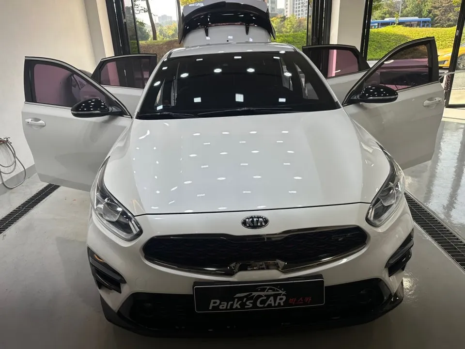 Kia K8のPPF施工事例|韓国での実例紹介 施工写真 3-1