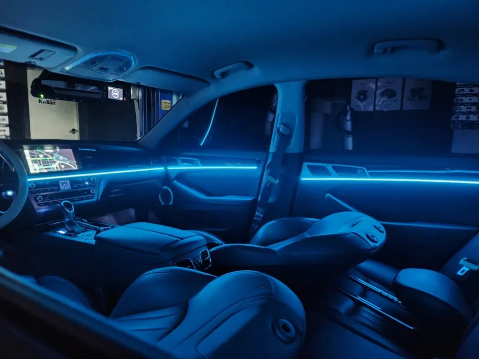Genesis G80 ambient lighting - Genesis G80 Ambient Lighting Review: Cost & Results photo 3