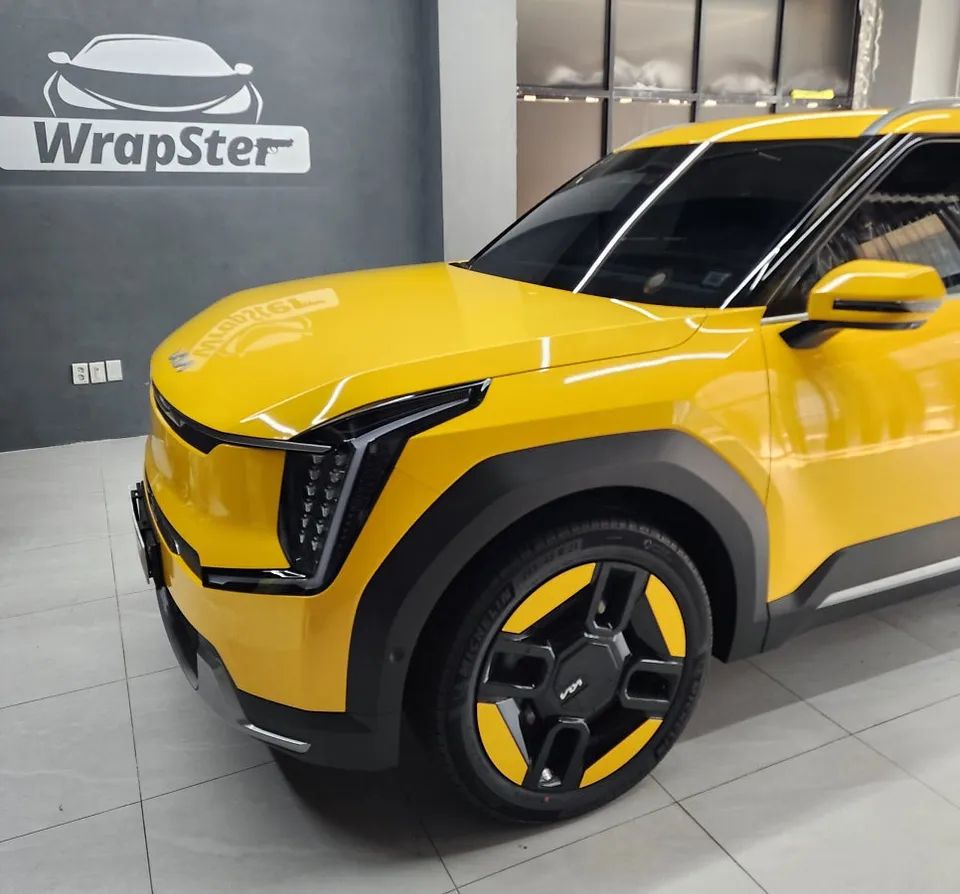 Kia EV9のカーラッピング事例 施工写真 5
