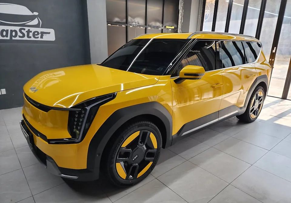 Kia EV9のカーラッピング事例 施工写真 6