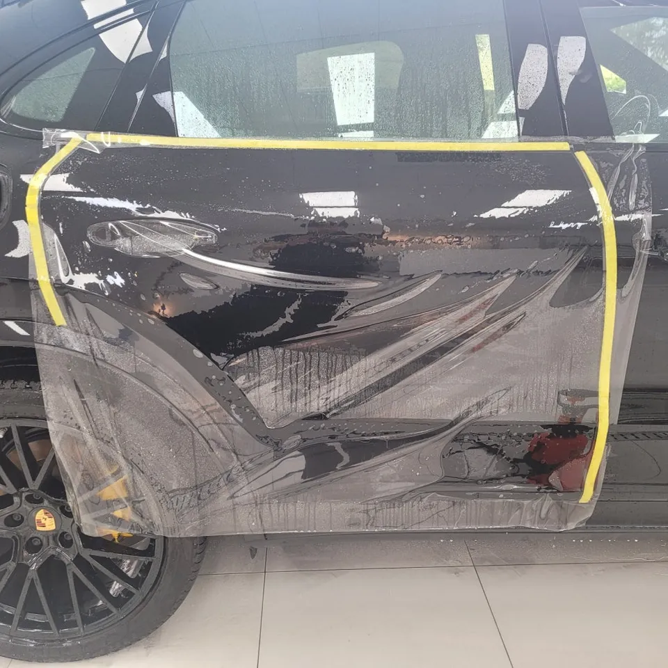 Porsche Cayenne CoupeのPPF施工事例|費用目安・仕上がり 施工写真 2-1