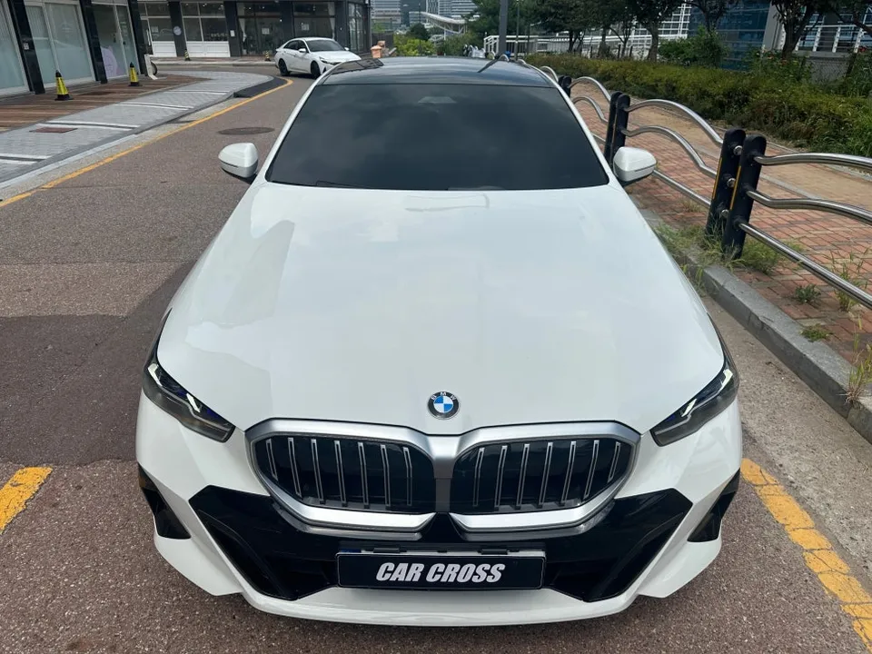 BMW 5 Series G60のカーラッピング事例｜クローム除去で個性をプラス 施工写真 2-1