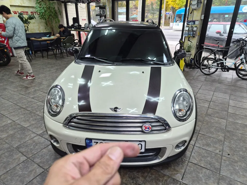 BMW MINI Cooper body repair installation result
