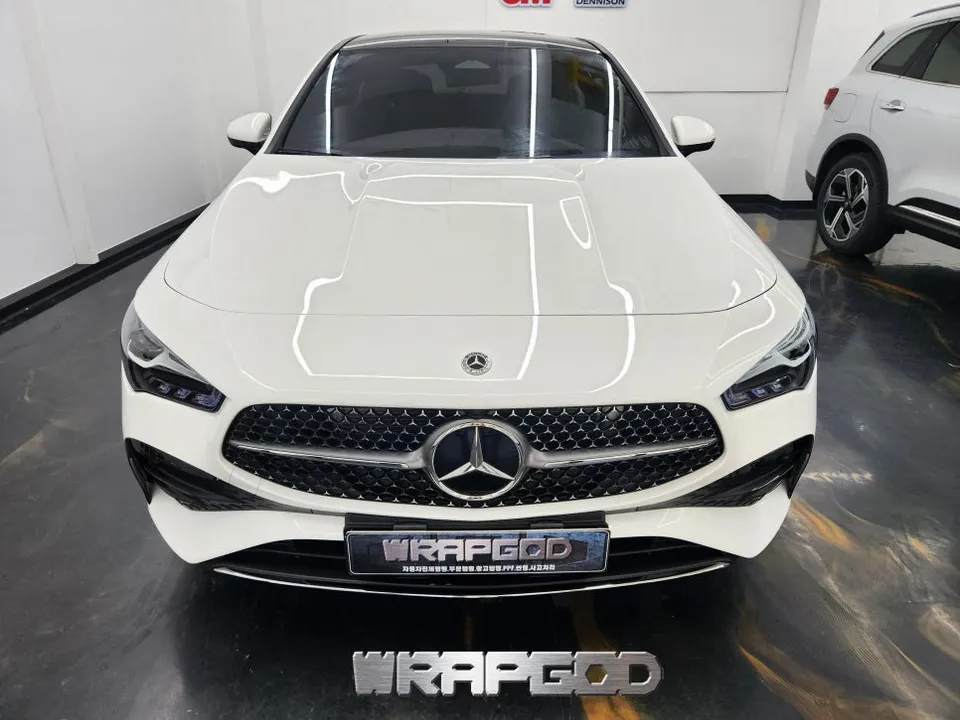 Mercedes-Benz CLAのPPF施工事例|費用目安と仕上がり 施工写真 2-1