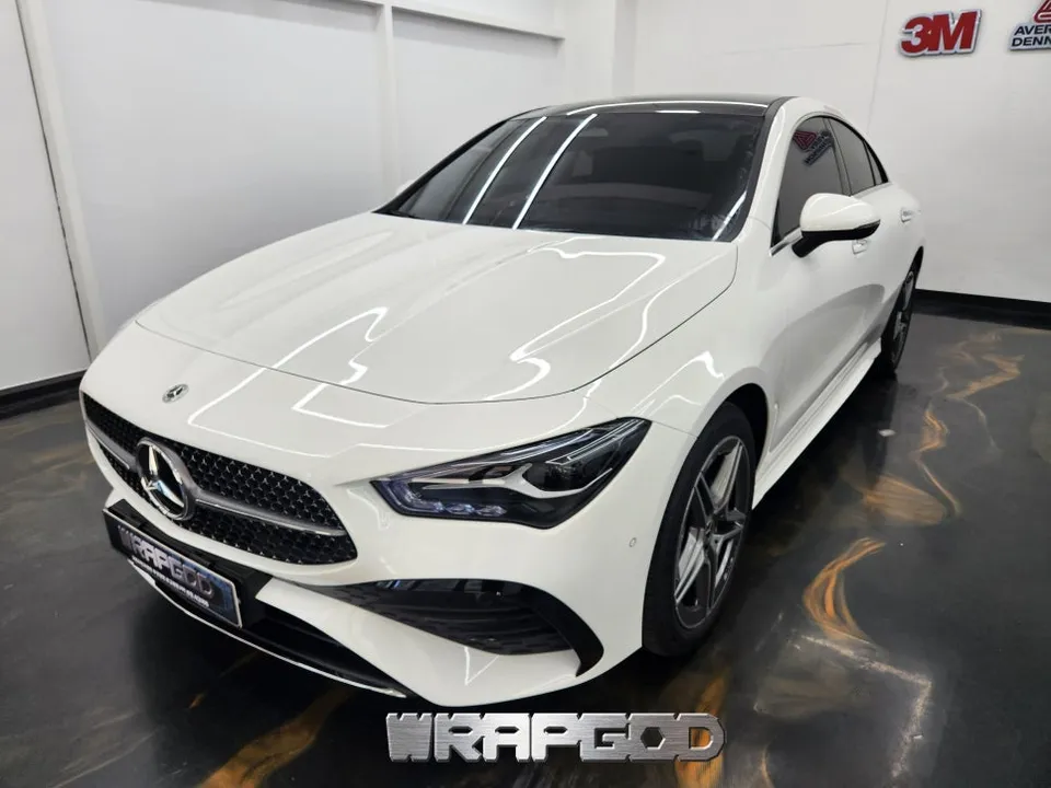 Mercedes-Benz CLAのPPF施工事例|費用目安と仕上がり 施工写真 3-1