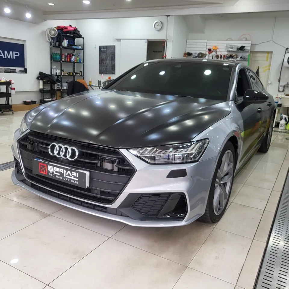 Audi A7のPPF施工事例｜傷防止と美観維持 施工写真 1-2