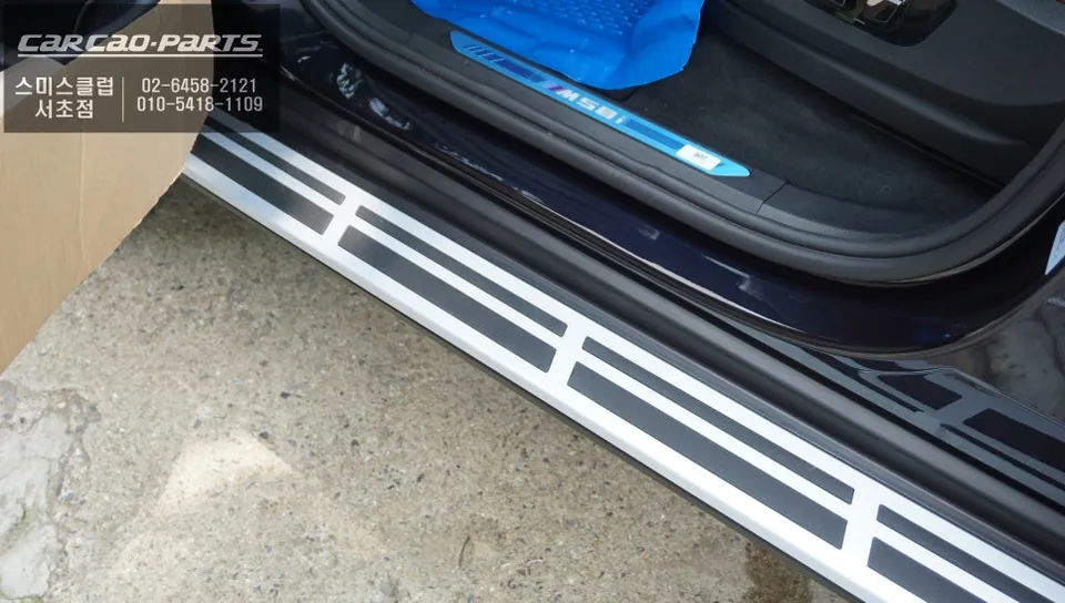 BMW X7 body kit - BMW X7 Side Steps Installation Review photo 4