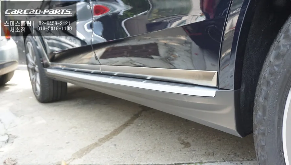 BMW X7 body kit - BMW X7 Side Steps Installation Review photo 5