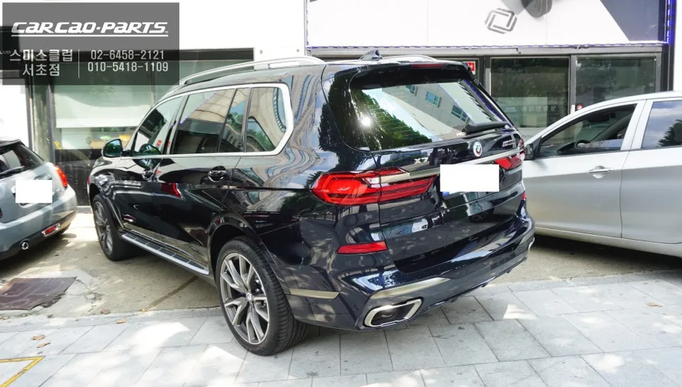 BMW X7 body kit - BMW X7 Side Steps Installation Review photo 6