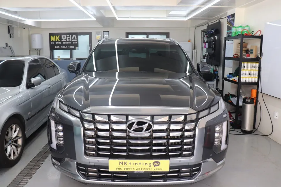 Hyundai Palisadeのカーフィルム施工事例｜費用目安・仕上がり 写真