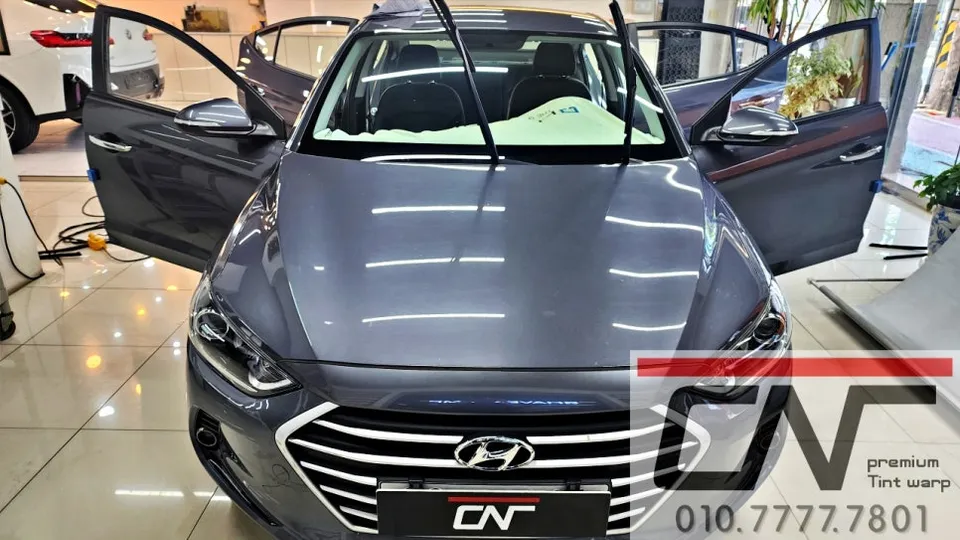 Hyundai Elantra ADのカーフィルム施工事例|費用目安・仕上がり 施工写真 5-1