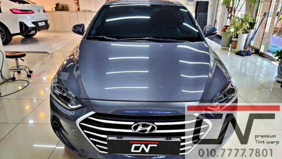 Hyundai Elantra ADのカーフィルム施工事例|費用目安・仕上がり 施工写真 3-2